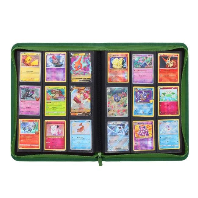 Z-Folio 9 Pocket Green