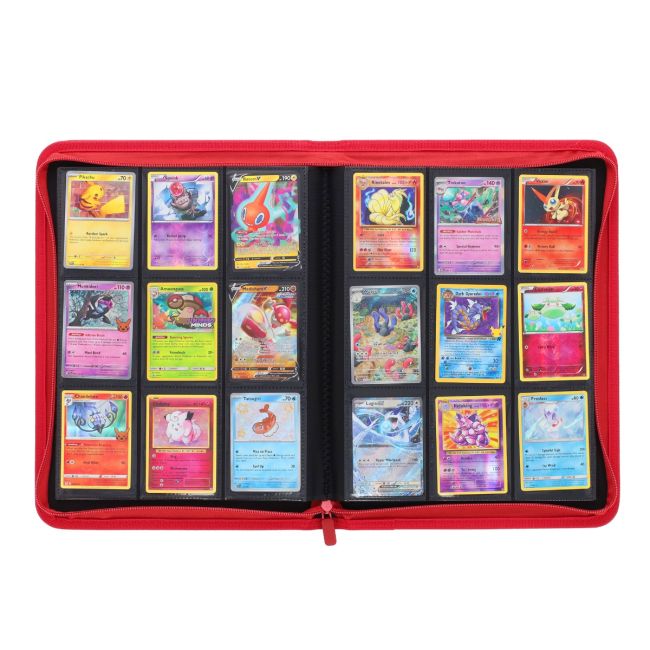Z-Folio 9 Pocket Red