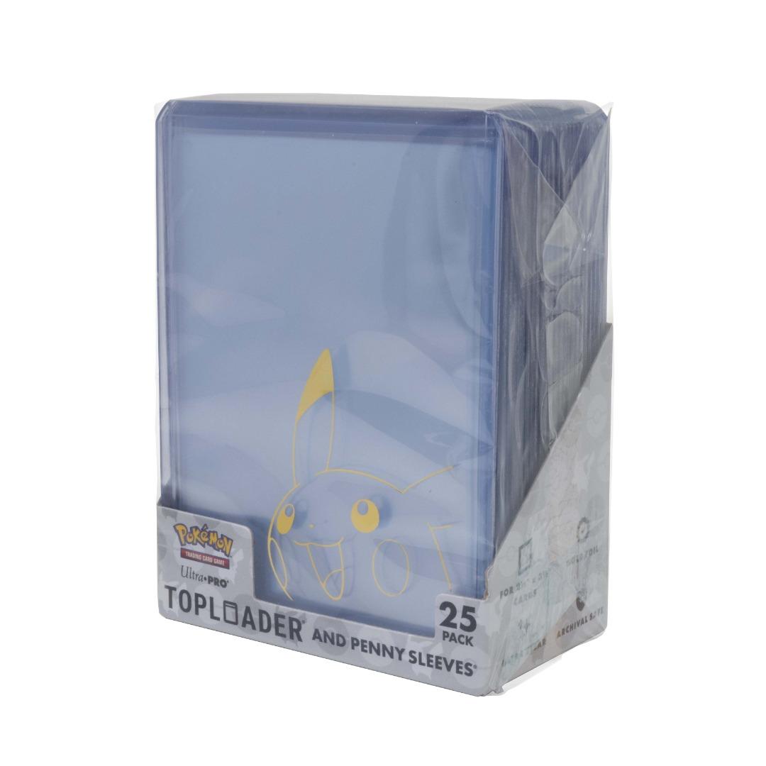 Pikachu Toploader and sleeves