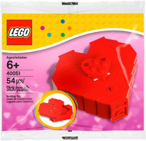 Valentine's Day Heart Box Polybag 40051
