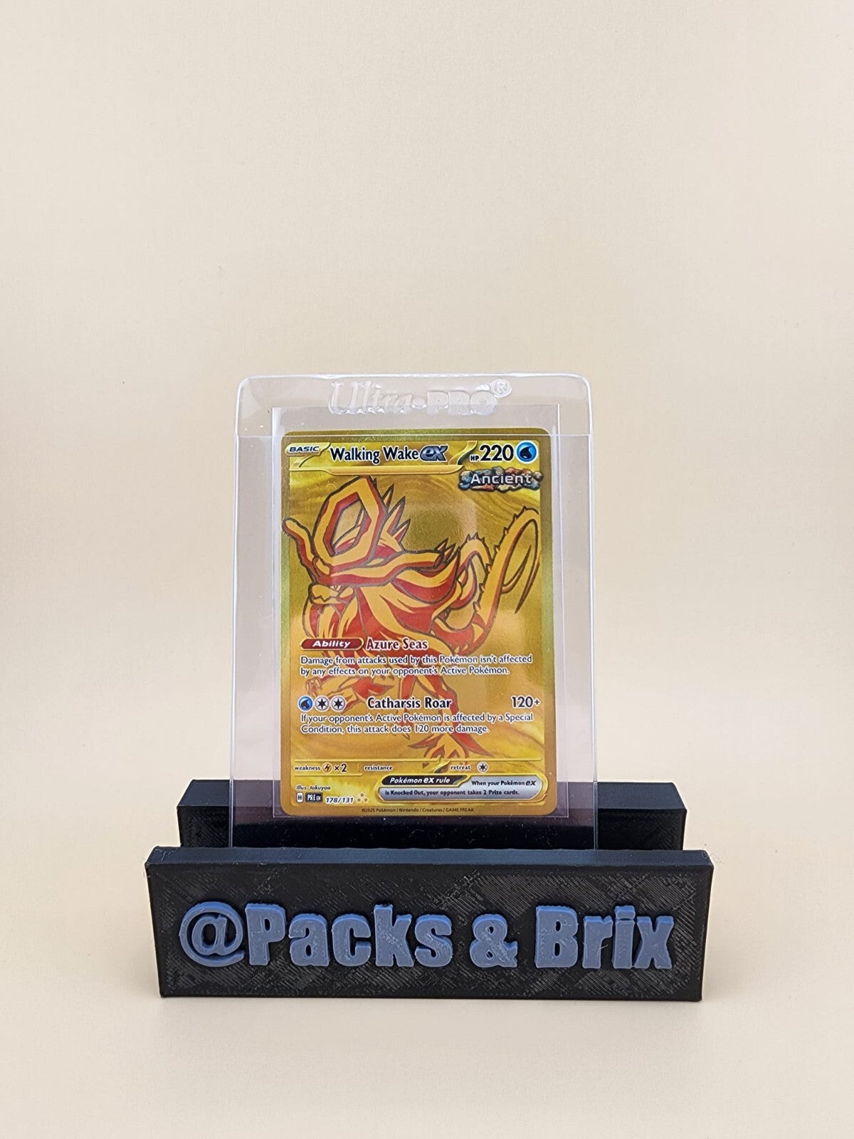 Walking Wake ex 178/131 Prismatic Evolutions Holo Near Mint (NM)
