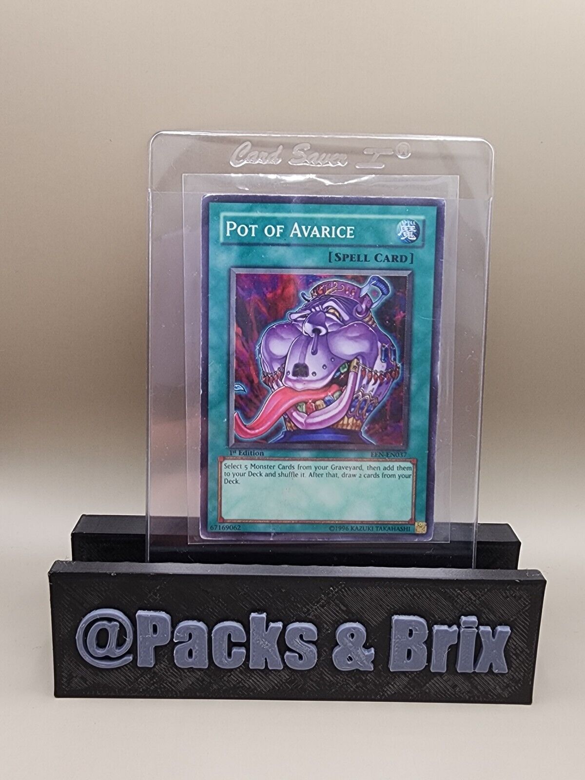 Yu-Gi-Oh! TCG Pot of Avarice EEN-EN037 1st Edition Super Rare DMG