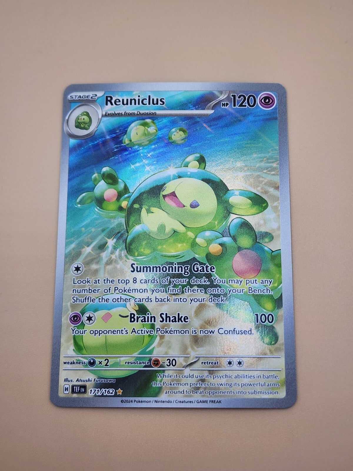 Reuniclus 171/162 Sv05: Temporal Forces Holo NM
