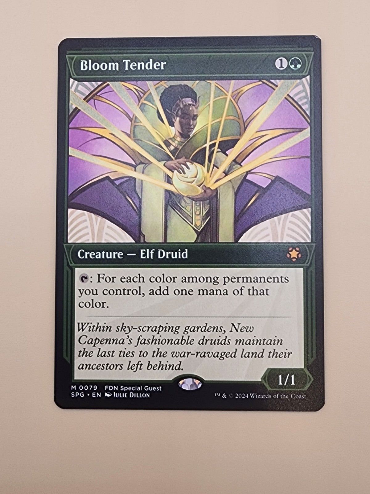 Bloom Tender (Showcase) Special Guests Regular 0079