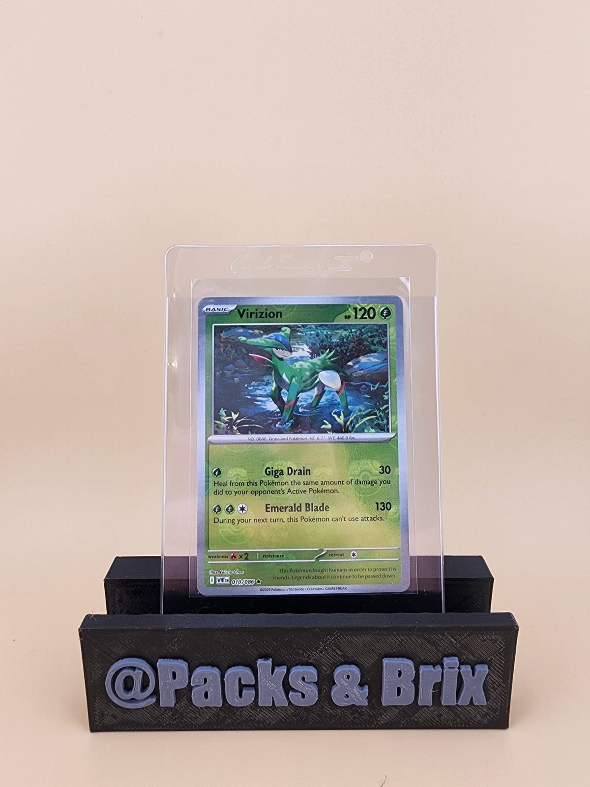 Virizion 010/086 Sv: White Flare Holo Near Mint (NM) Master Ball Holo