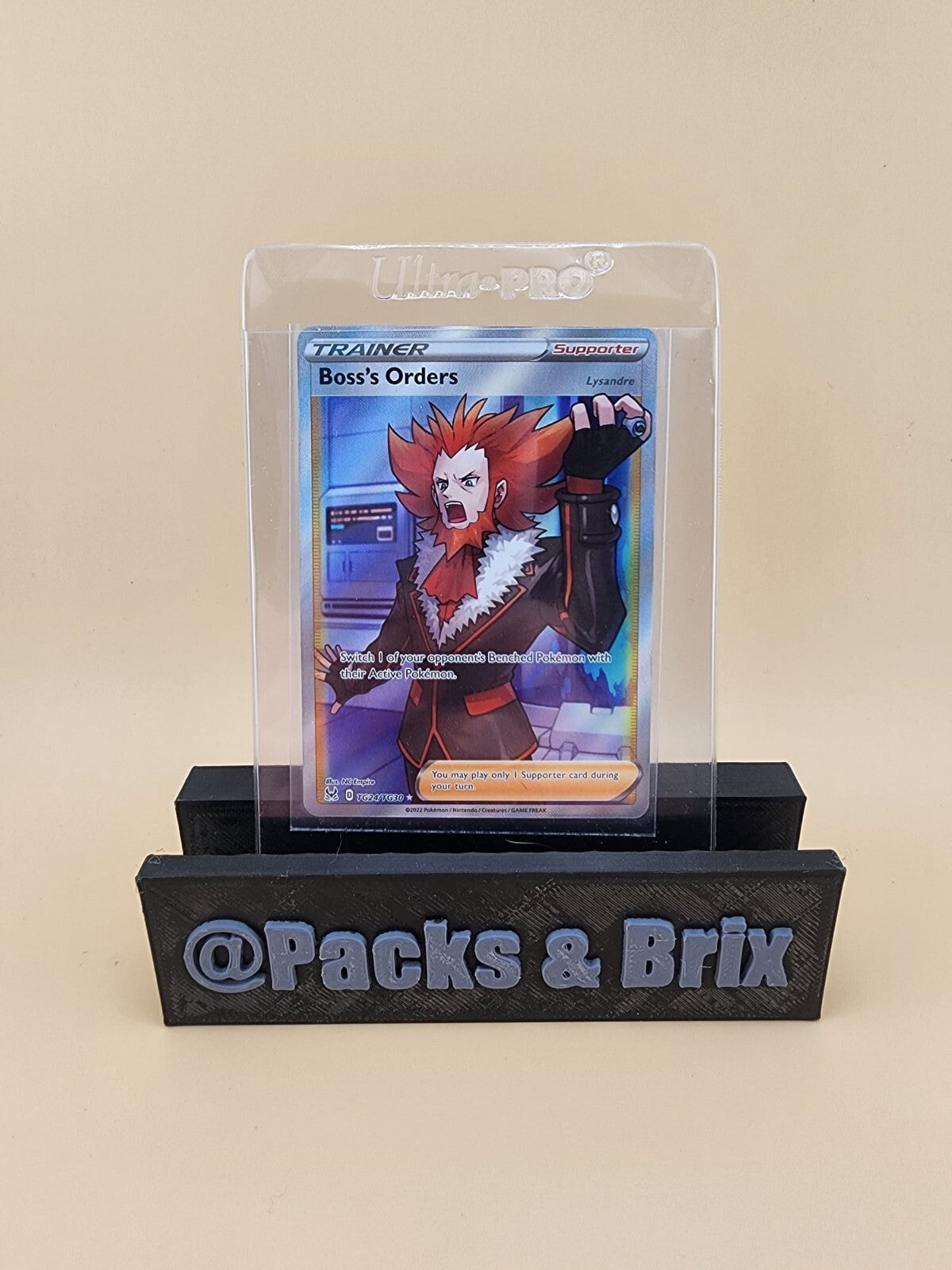 Boss's Orders TG24/TG30 Swsh11: Lost Origin Trainer Gallery Holo