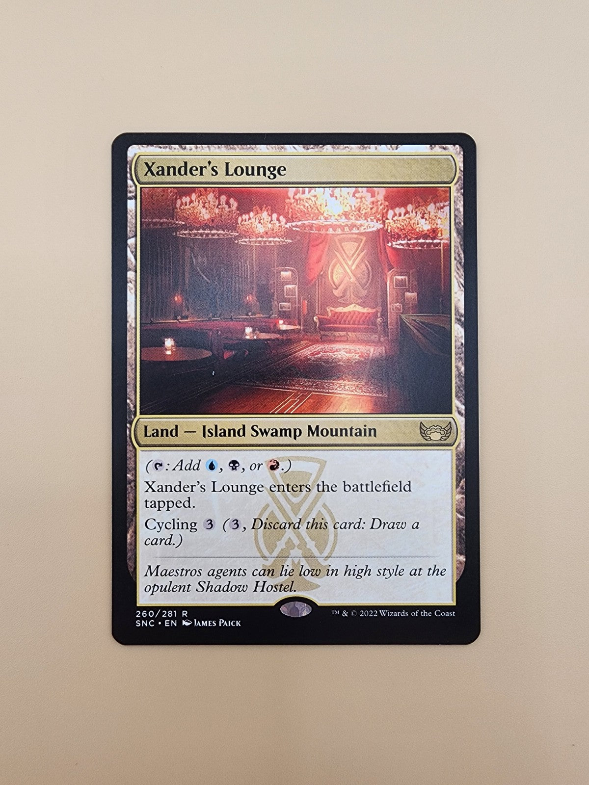 Xander's Lounge - Foil - Streets of New Capenna #260/281 MTG Magic LP
