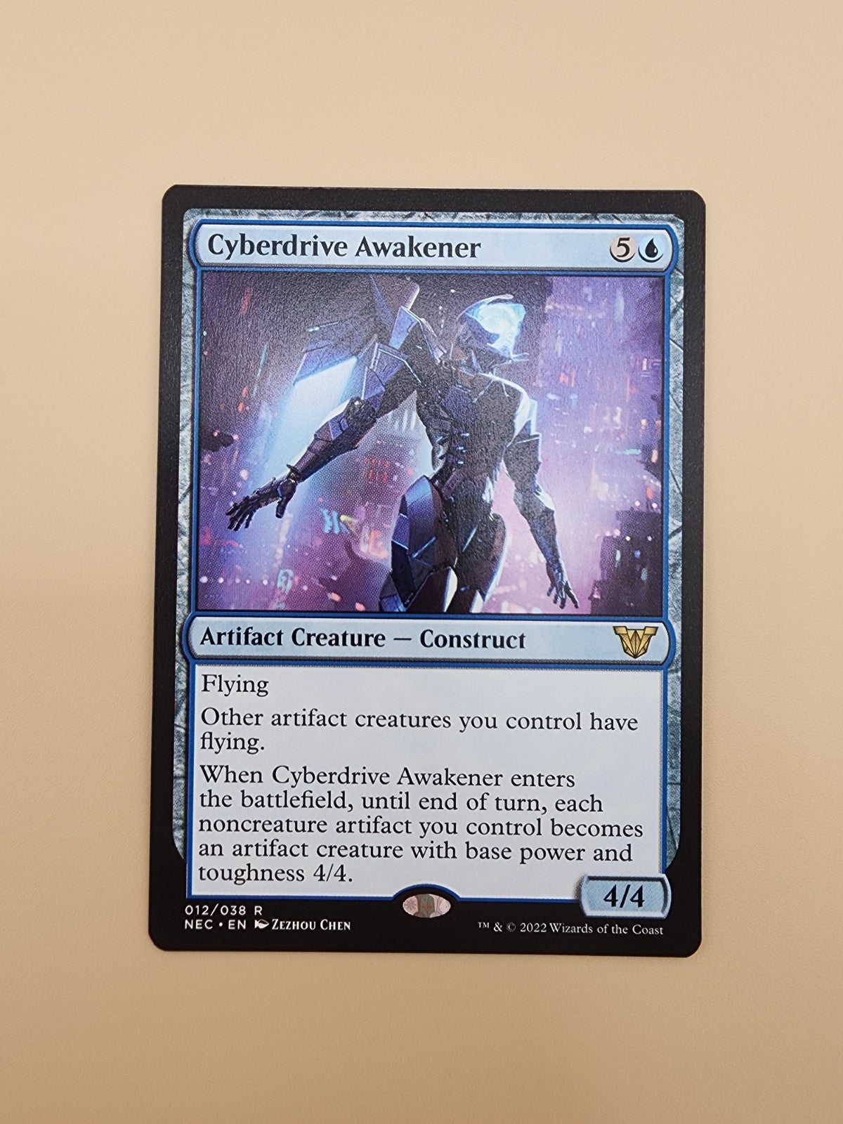 Cyberdrive Awakener - Commander: Kamigawa: Neon Dynasty #012/038 MTG NM