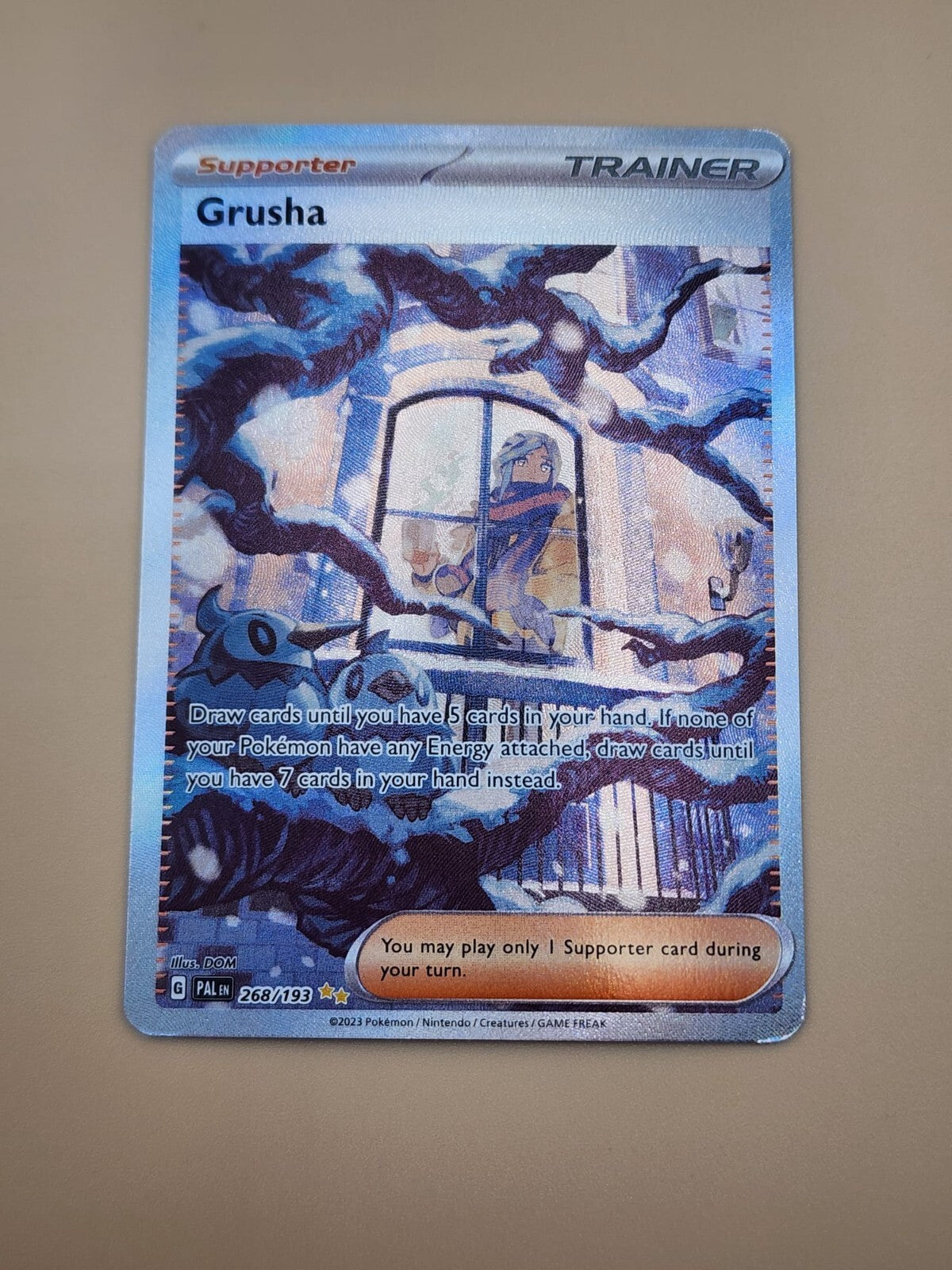 Grusha 268/193 Sv02: Paldea Evolved Holo NM