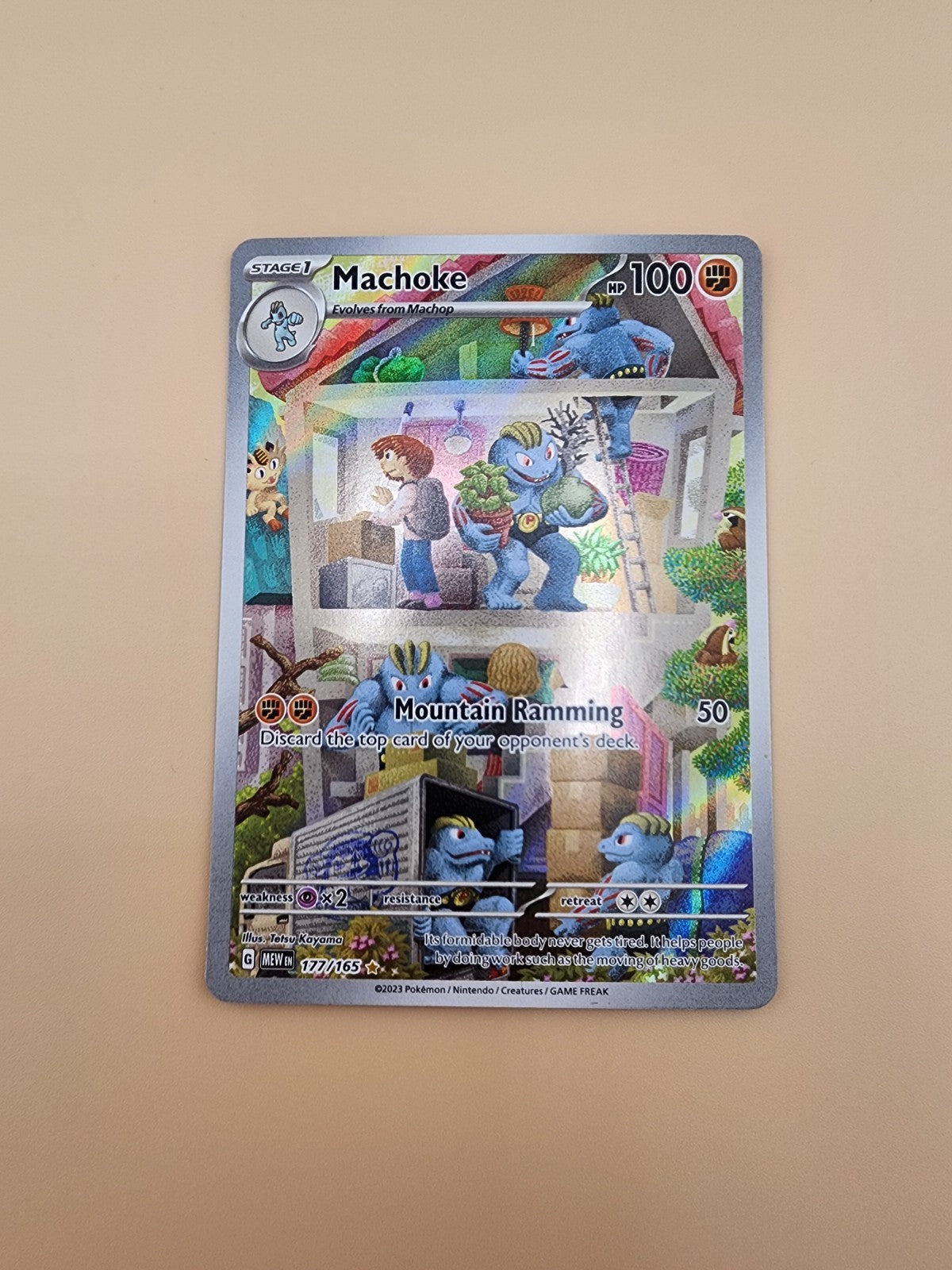 Machoke 177/165 Sv: Scarlet & Violet 151 Holo LP
