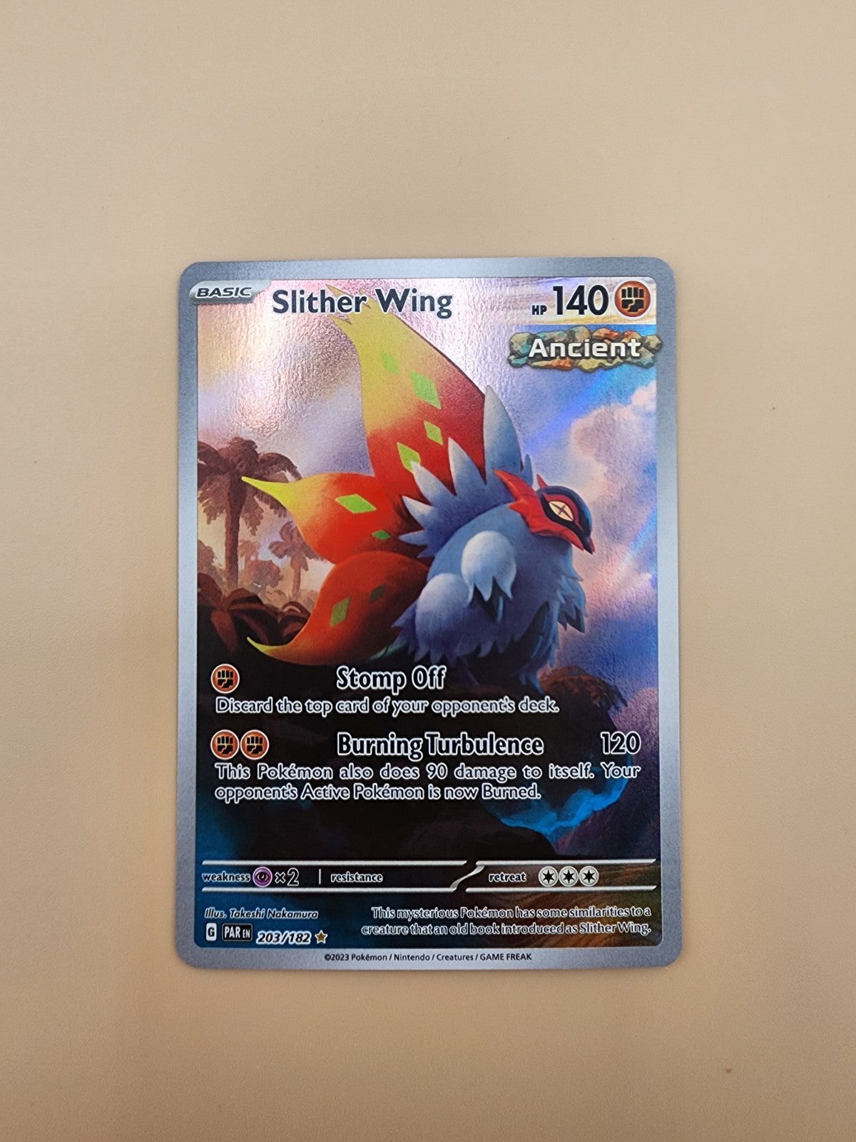 Slither Wing 203/182 Sv04: Paradox Rift Holo