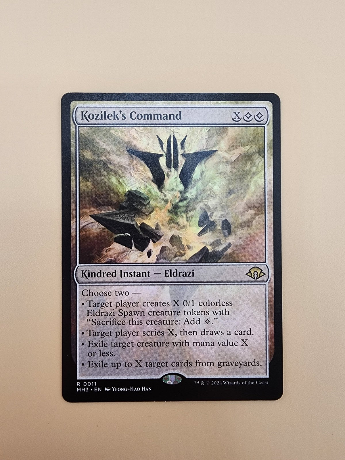 Kozilek's Command Near Mint, English Modern Horizons 3 MTG Magic