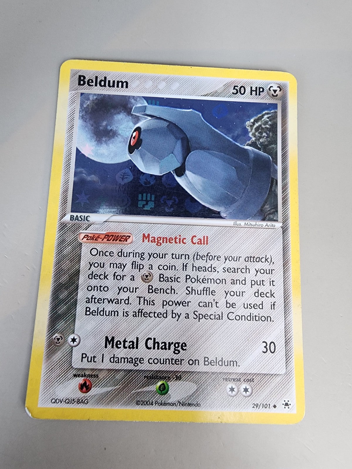 Beldum 29/101 Hidden Legends Reverse Holo LP