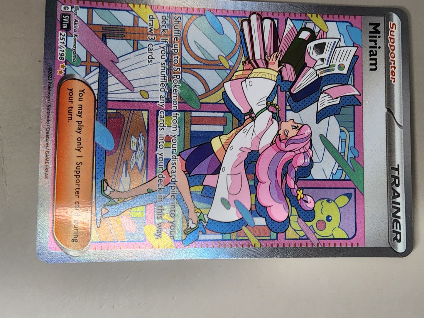 Miriam 251/198 Scarlet & Violet Base Set Holo