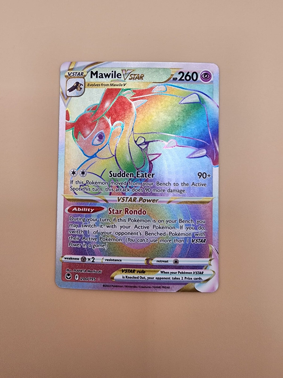 Mawile VSTAR 200/195 Swsh12: Sword & Shield - Silver Tempest Holo NM