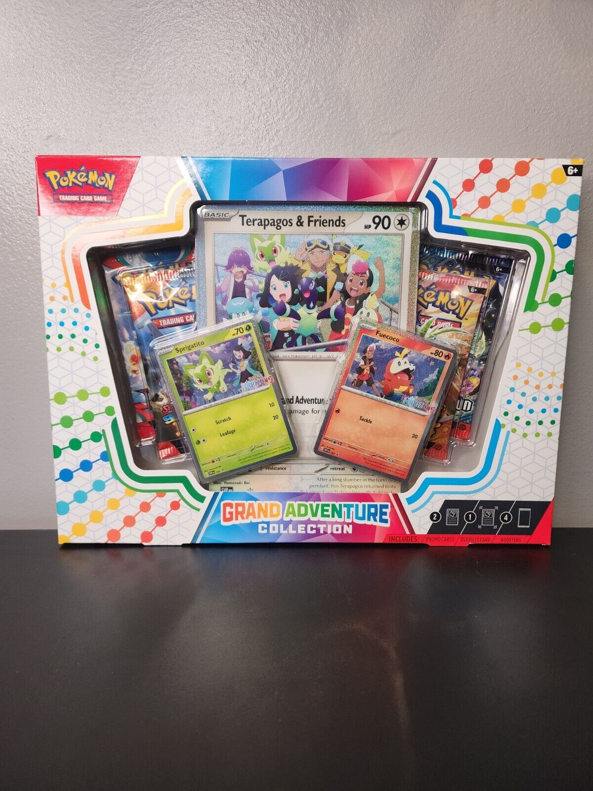 POKEMON GRAND ADVENTURE COLLECTION Sprigatito & Fuecoco Factory Sealed
