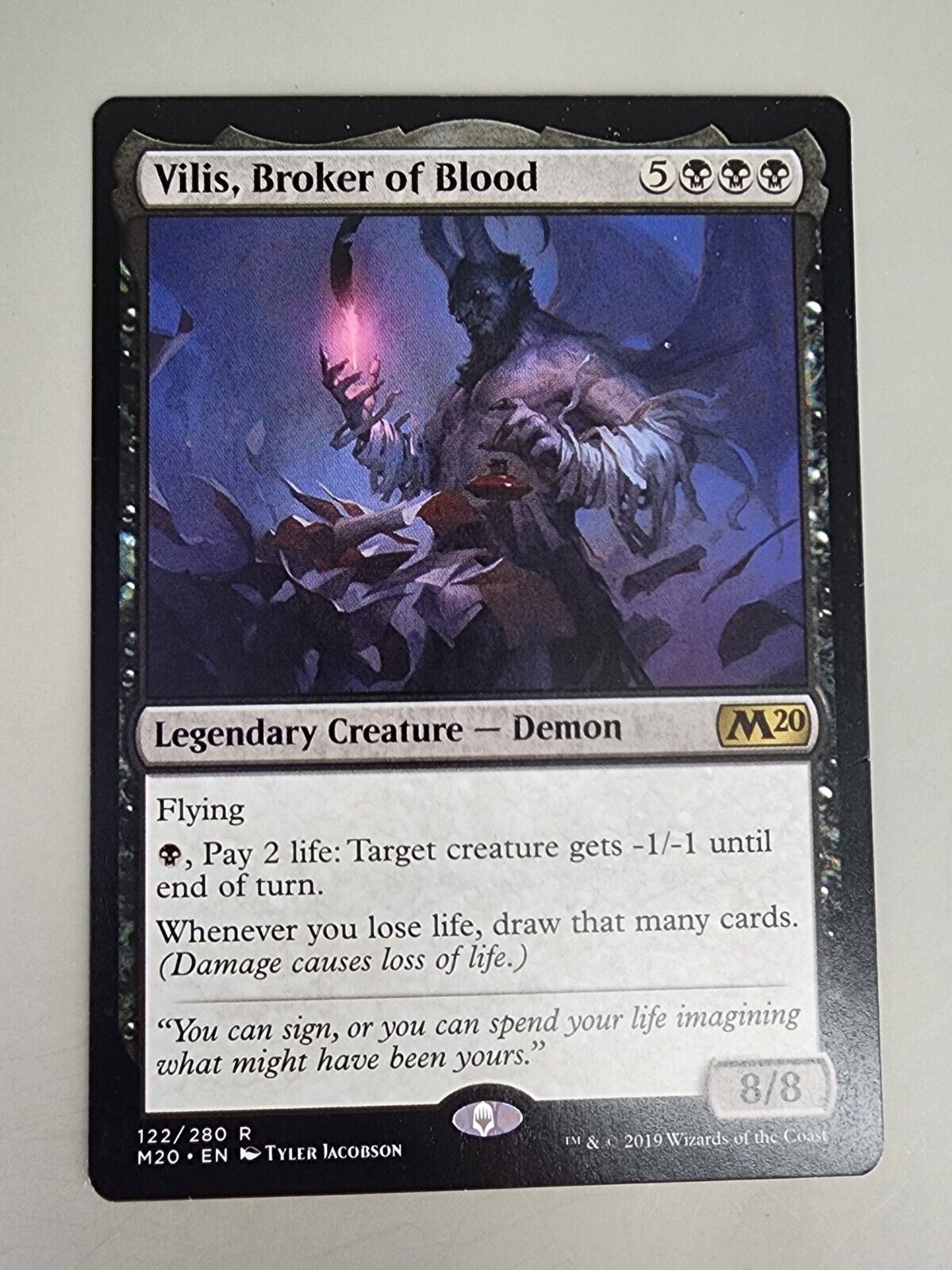 MTG Vilis, Broker of Blood Core Set 2020 122/280 Regular Rare