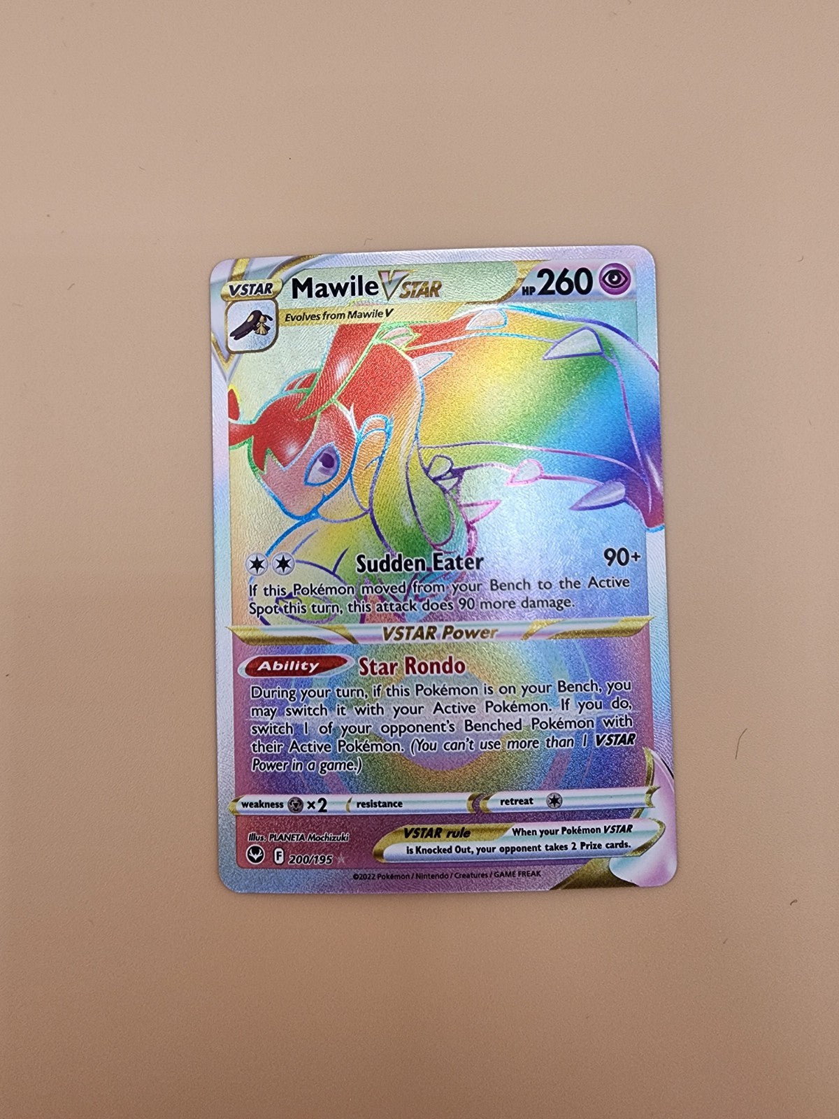 Mawile VSTAR (Secret) 200/195 Swsh12: Sword & Shield - Silver Tempest Holo