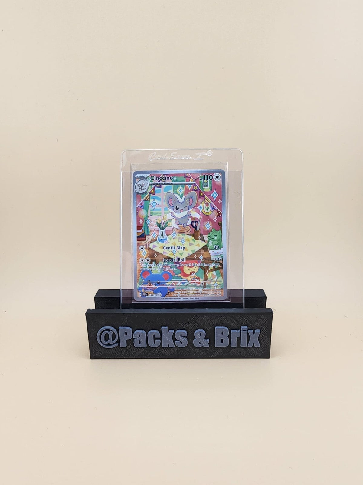 Cinccino 183/162 Sv05: Temporal Forces Holo Near Mint (NM)