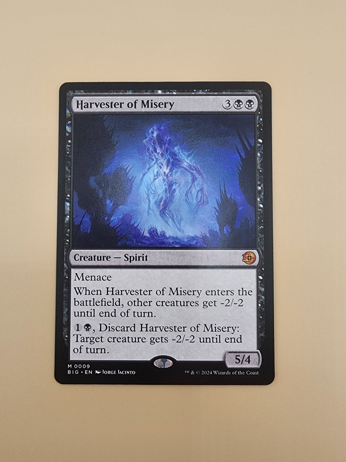 Harvester of Misery - 9 - BIG - NM - MTG Magic the Gathering