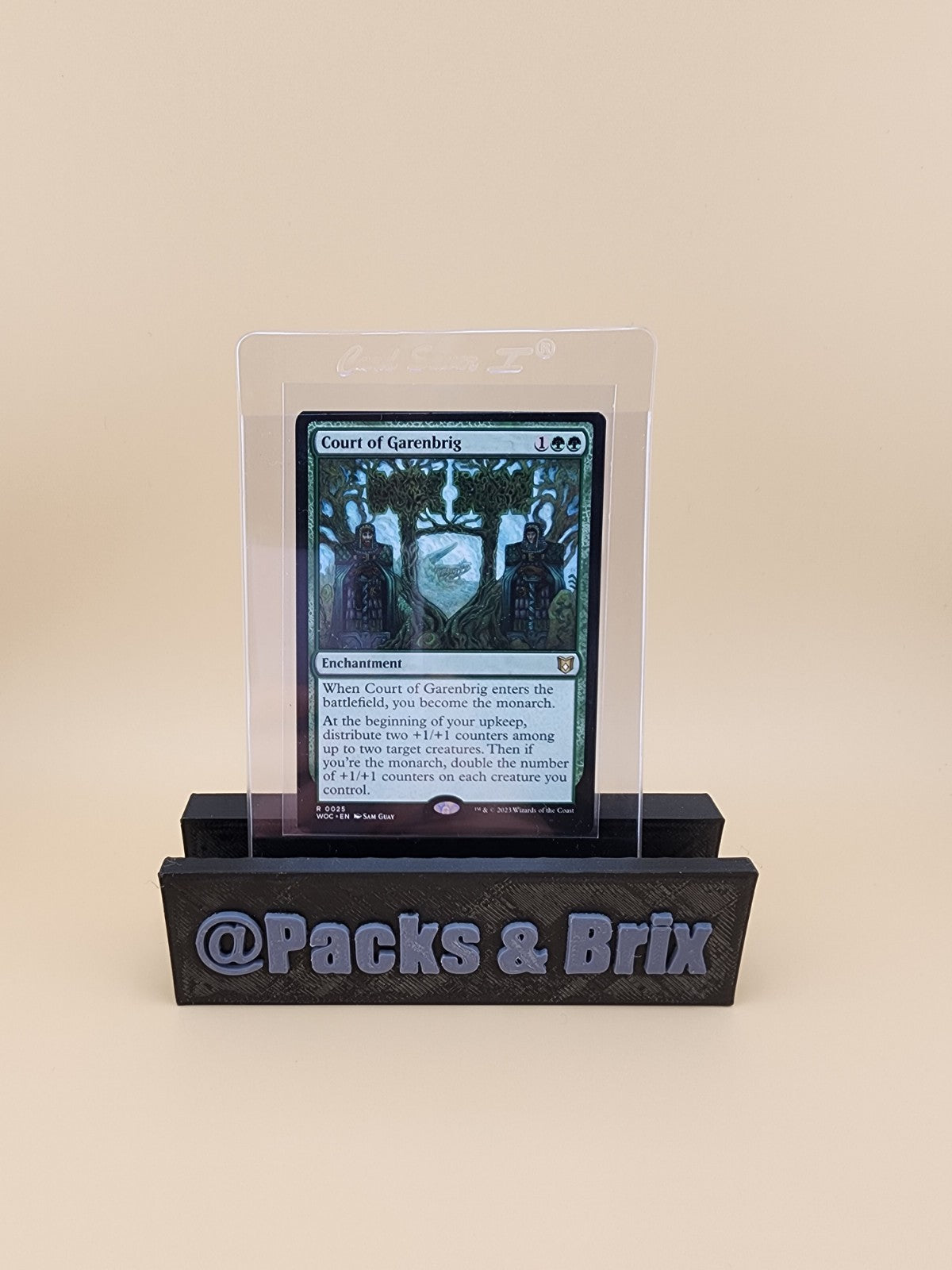 Court of Garenbrig English Commander: Wilds of Eldraine MTG Magic NM