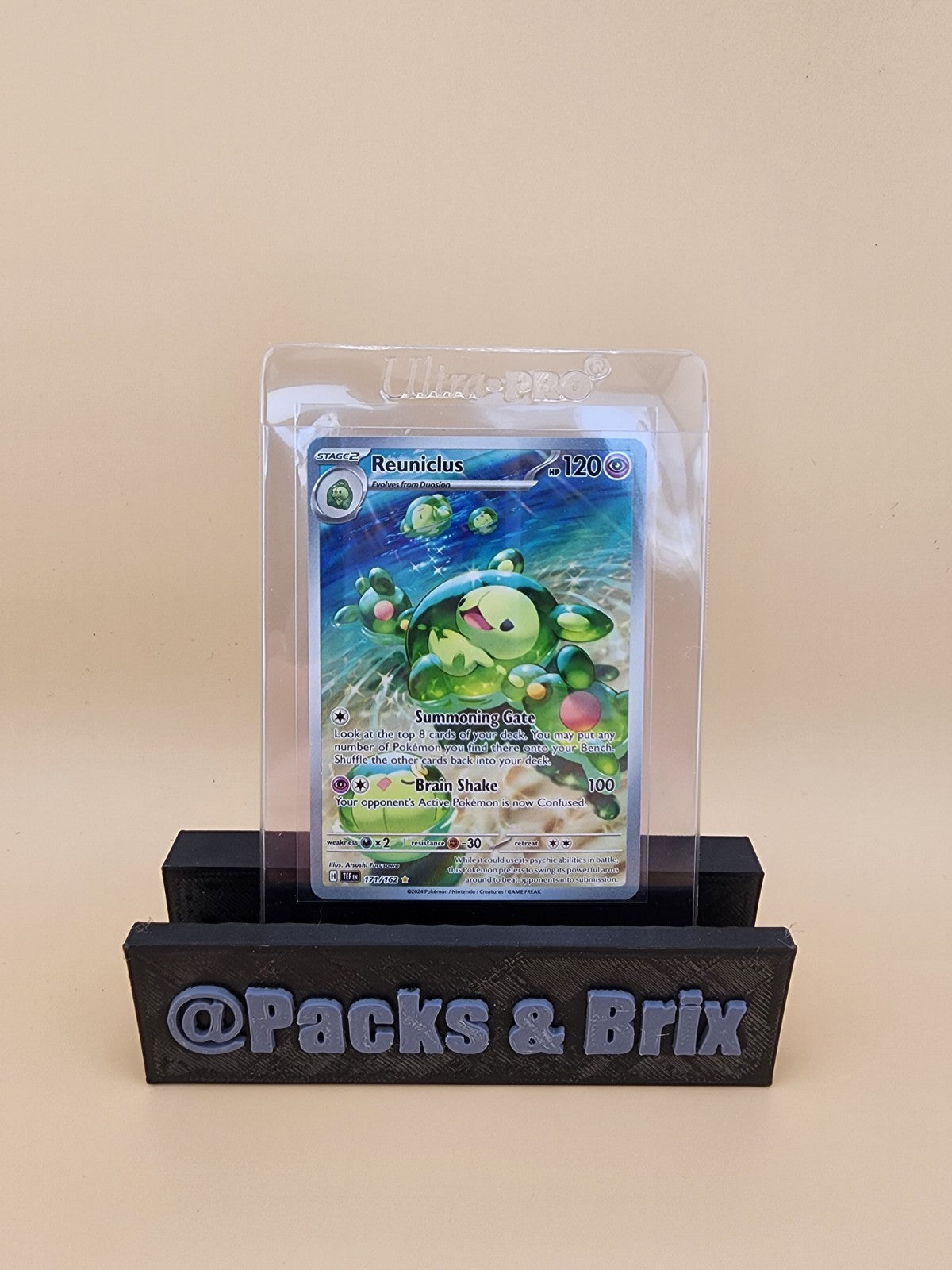 Reuniclus 171/162 - Temporal Forces Illustration Rare Pokemon TCG - NM