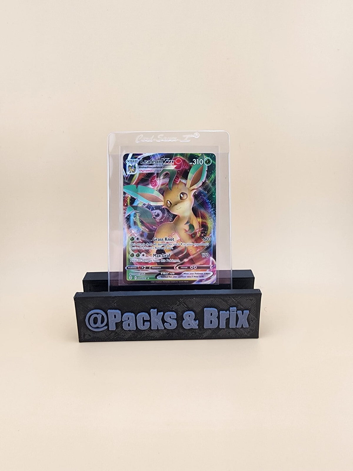 Leafeon VMAX 008/203 Swsh07: Evolving Skies Holo Near Mint (NM)
