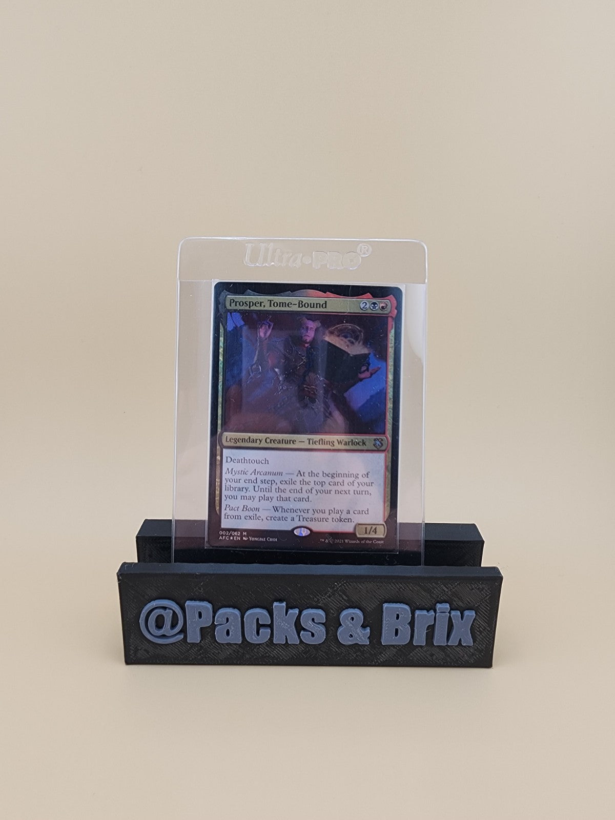 Prosper, Tome-Bound -Foil Light Play MTG Commander 2021 Forgotten Realms