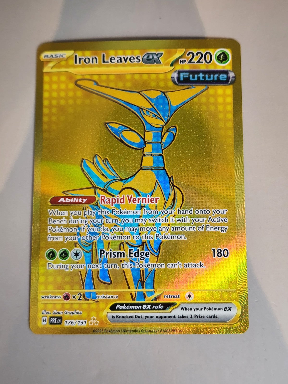 Iron Leaves ex 176/131 Sv: Prismatic Evolutions Holo