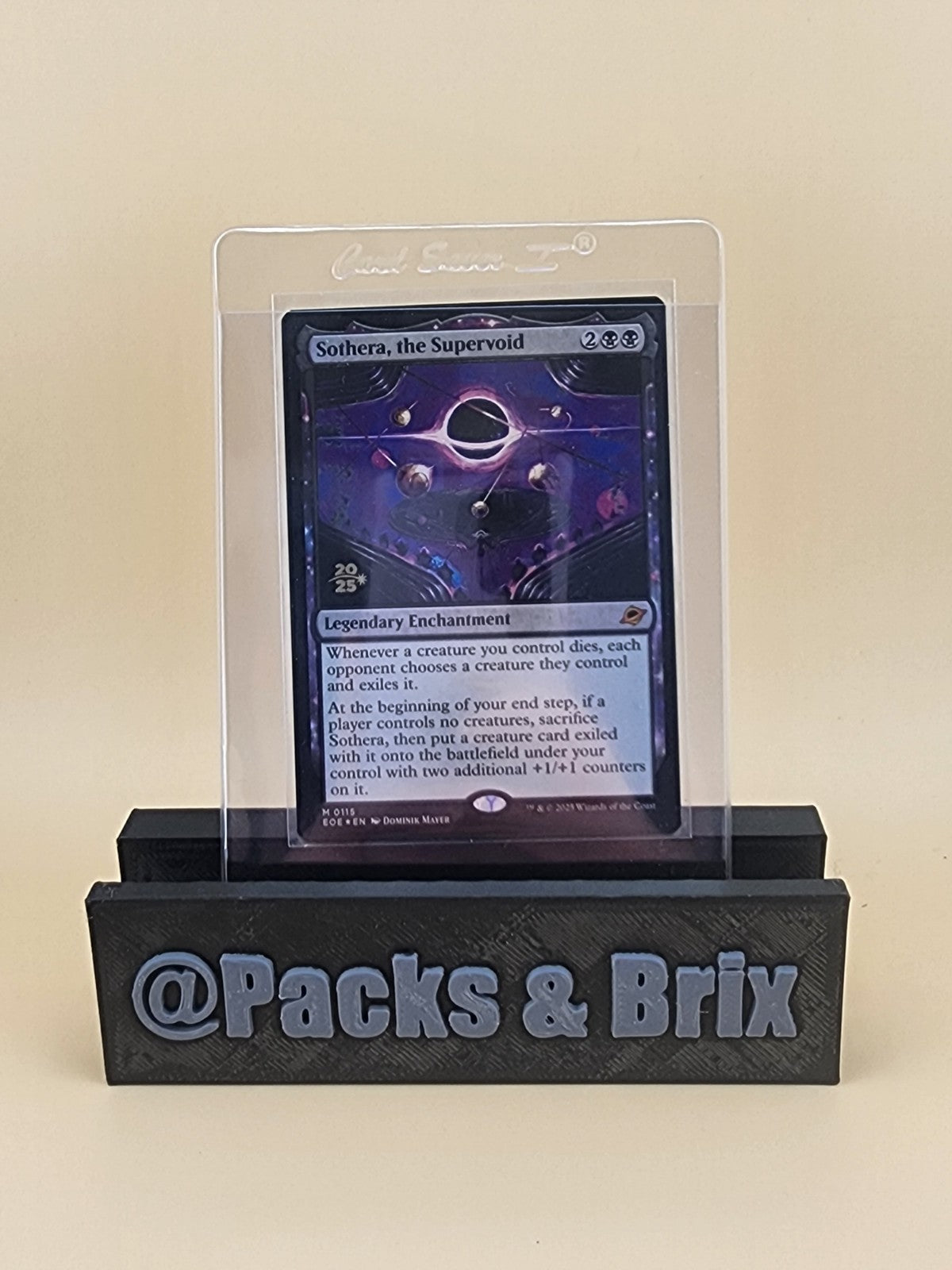 Sothera, the Supervoid Prerelease Cards Foil