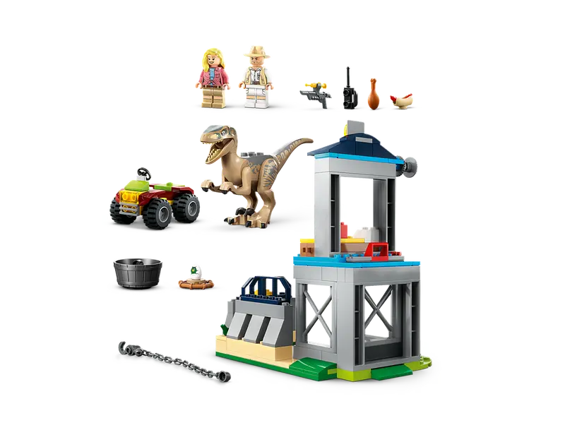 Velociraptor Escape 76957