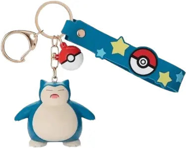 Pokémon Funism Snorlax Keychain with Pokeball