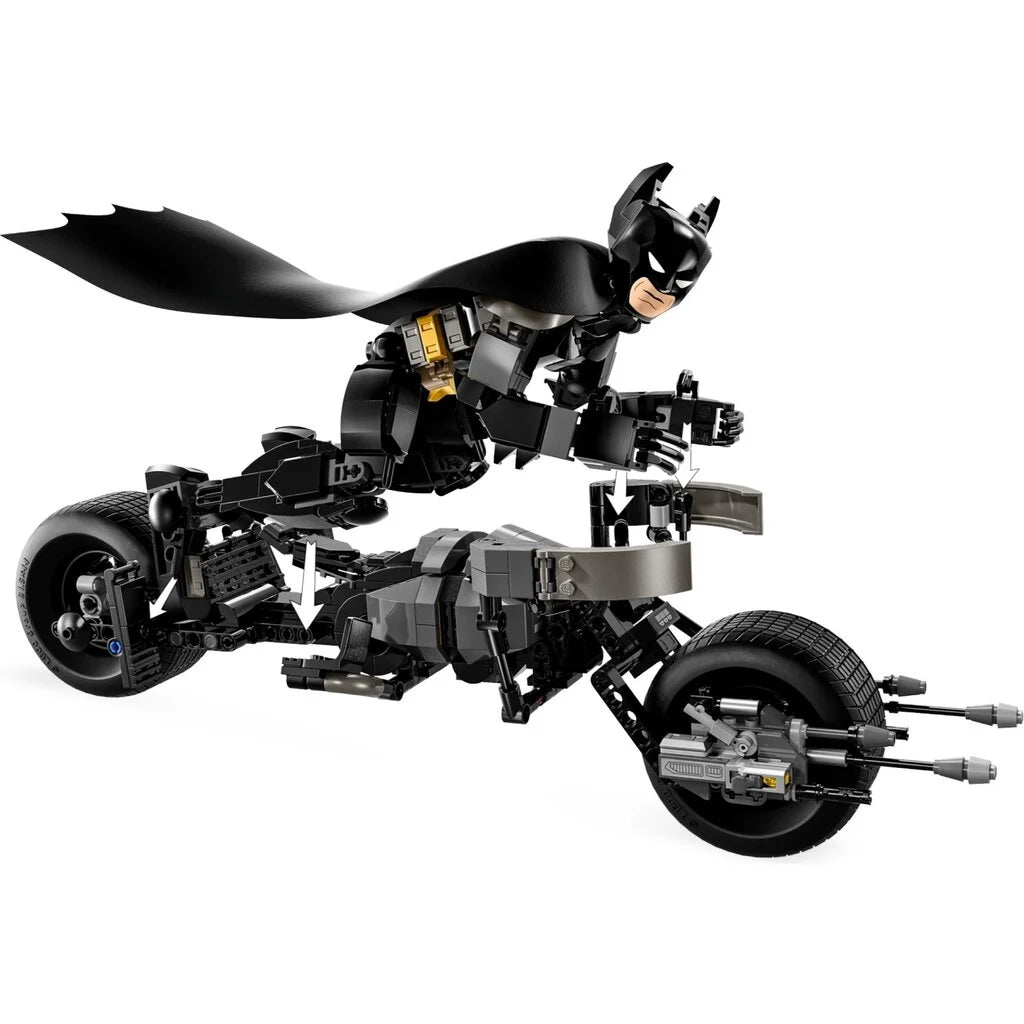 Batman Construction Figure and the Bat-Pod Bike