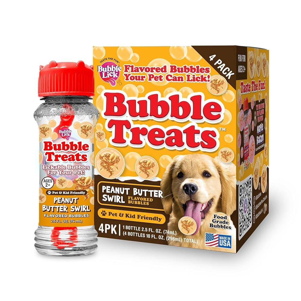 Peanut Butter Swirl Bubble Mix