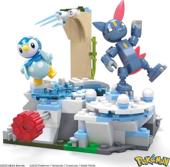 MEGA Pokémon Piplup & Sneasel’s Snow Day