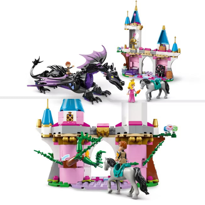 Maleficent’s Dragon Form and Aurora’s Castle 43240