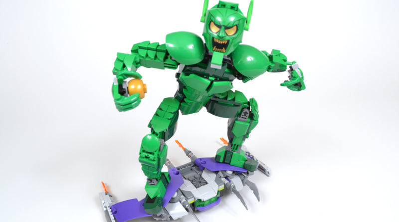 Lego Green Goblin Construction Figure