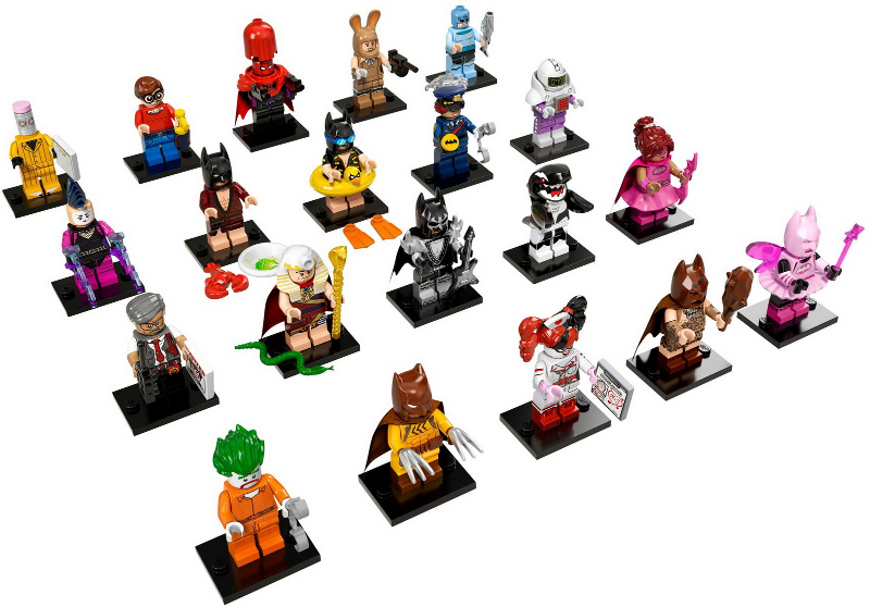 LEGO Batman Minifigs 71017