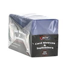 Card Sleeves & Toploaders 100 Each