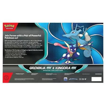 Greninja Ex and Kingdra Ex