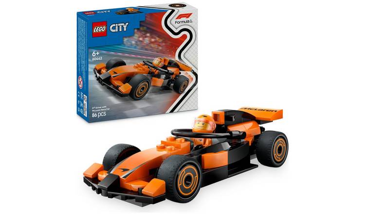 Lego F1 Driver with McLaren Race Car 60442