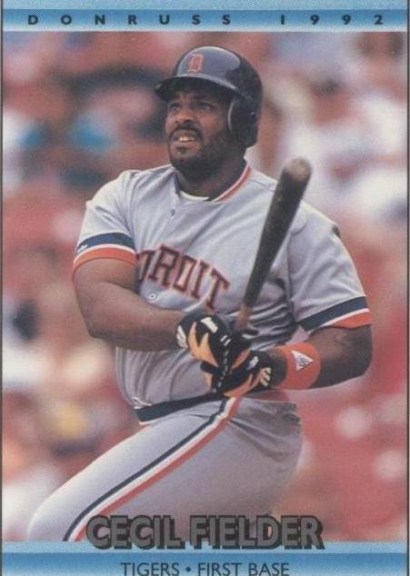 1991 Donruss - #206 Cecil Fielder Air Card