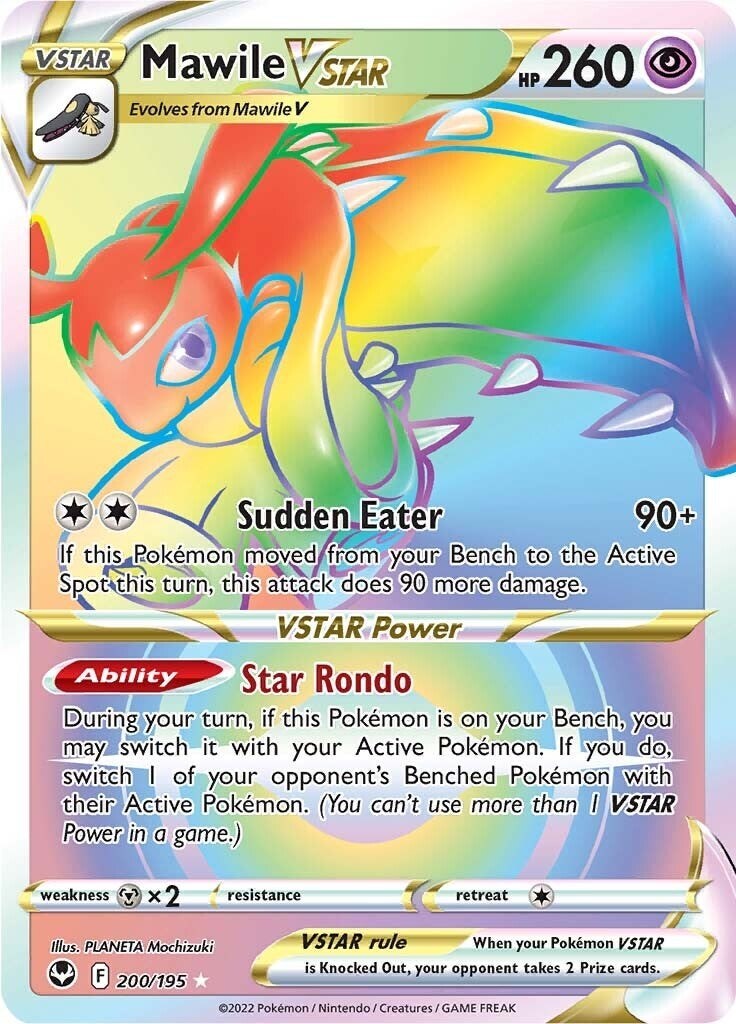 Mawile VSTAR (Secret) 200/195 Swsh12: Sword & Shield - Silver Tempest Holo