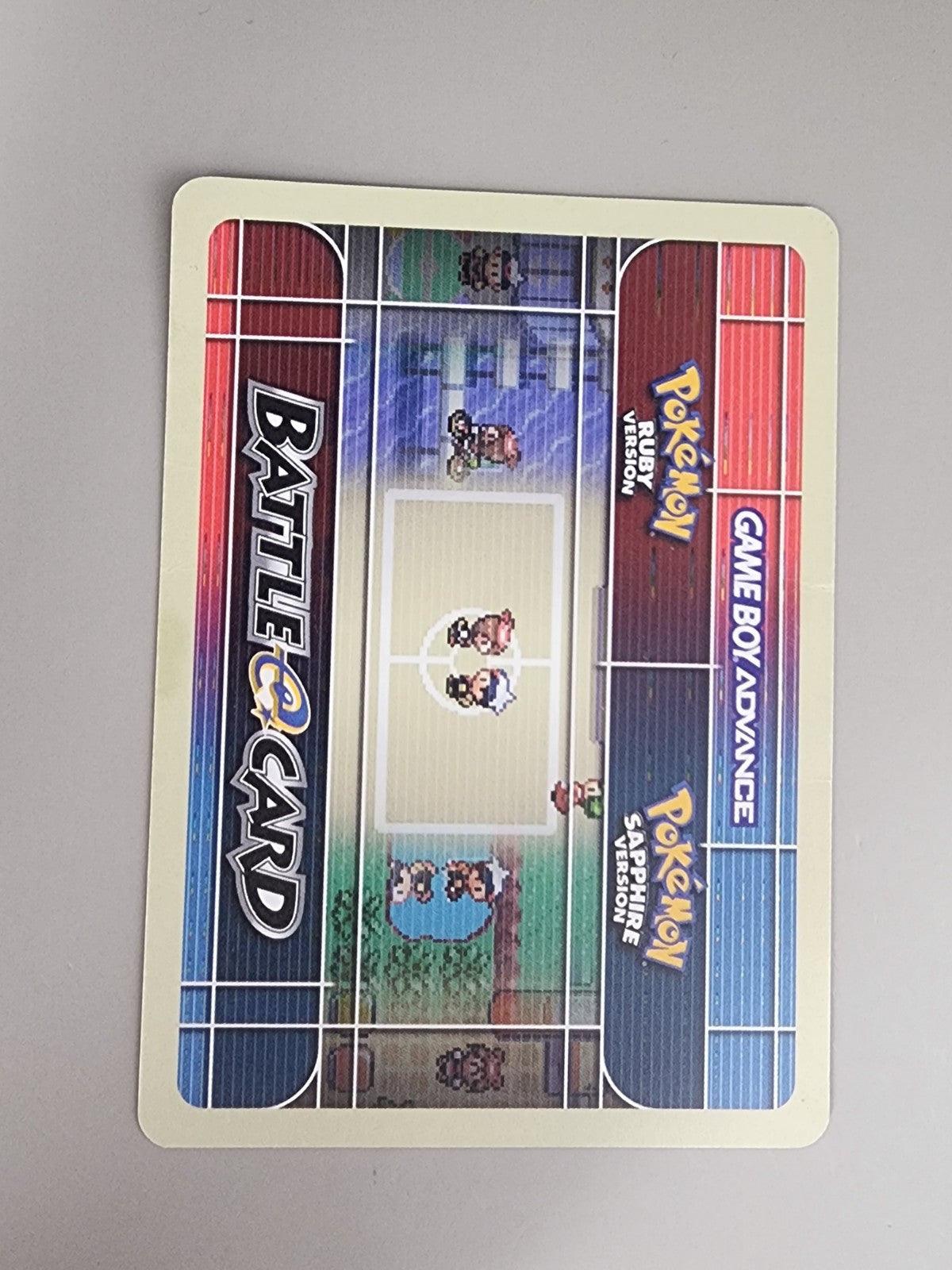 School kid mandy 2003 Pokémon Game Boy Advance GBA Battle E Reader Card RARE