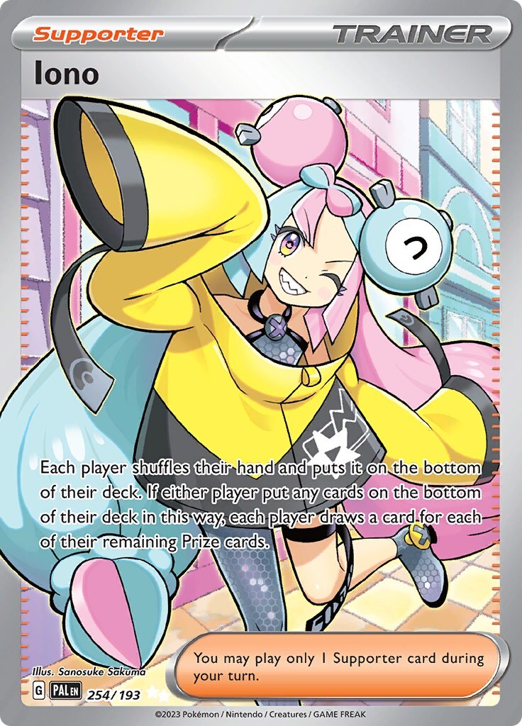 Iono 254/193 Paldea Evolved Holo