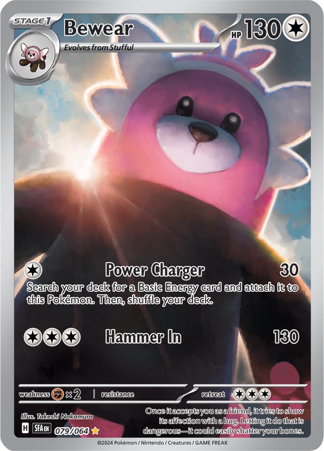 Bewear 079/064 Sv: Shrouded Fable Holo Near Mint (NM)