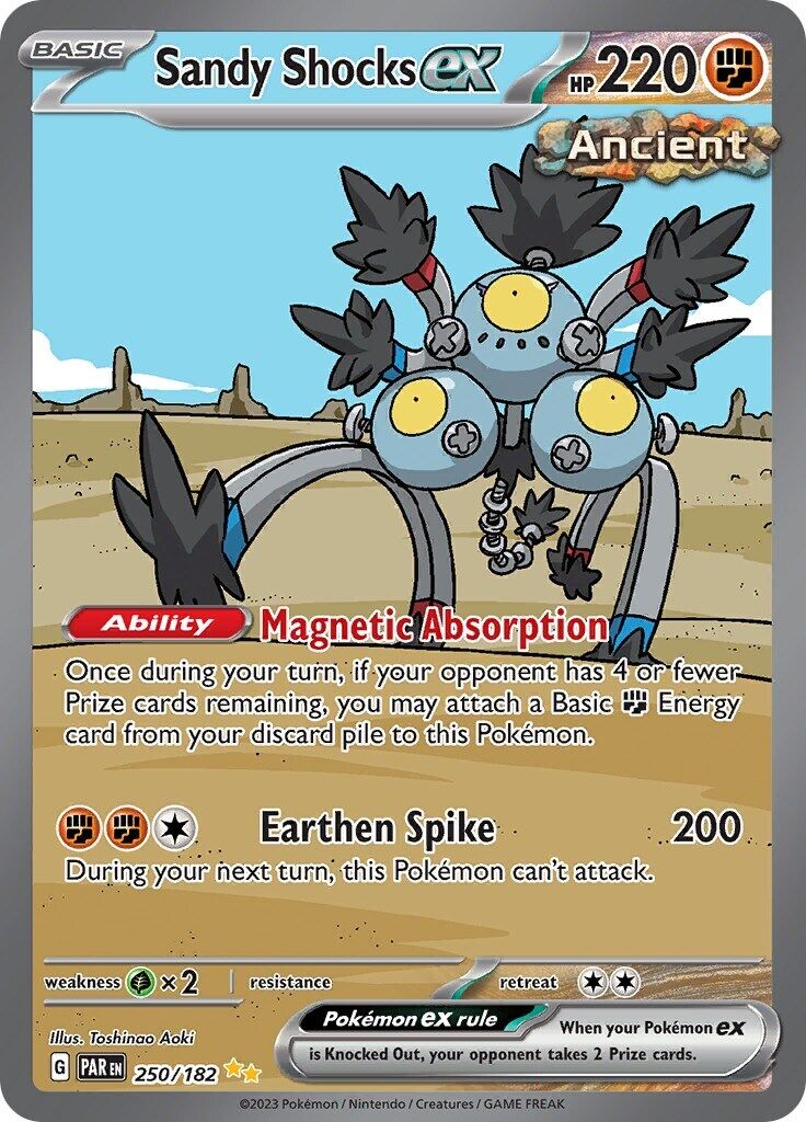Sandy Shocks ex 250/182 Sv04: Paradox Rift Holo NM