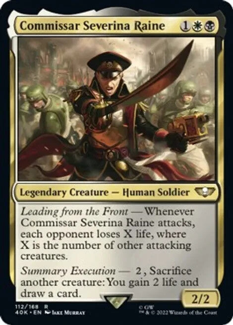 Commissar Severina Raine Universes Beyond: Warhammer 40000 Regular