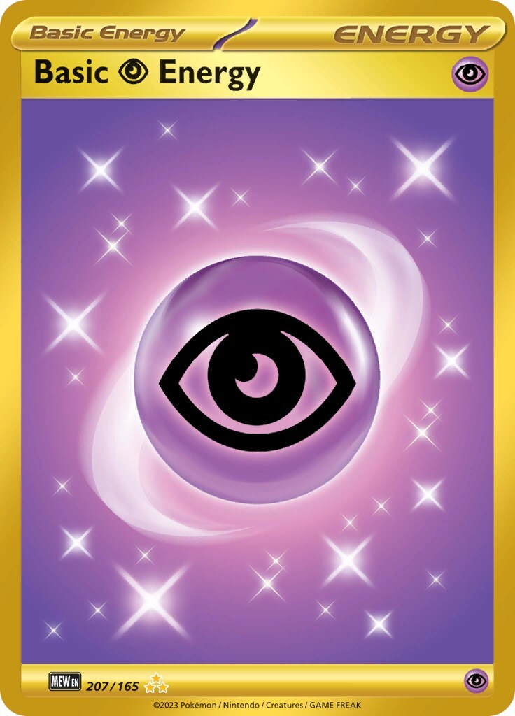 Basic Psychic Energy 207/165 Sv: Scarlet & Violet 151 Holo Near Mint (NM)