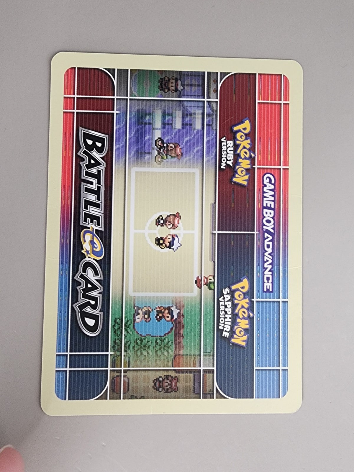 Battle Card E Reader Ruby Gameboy Advance 2003 Sailor Oscar Ruby & Sapphire